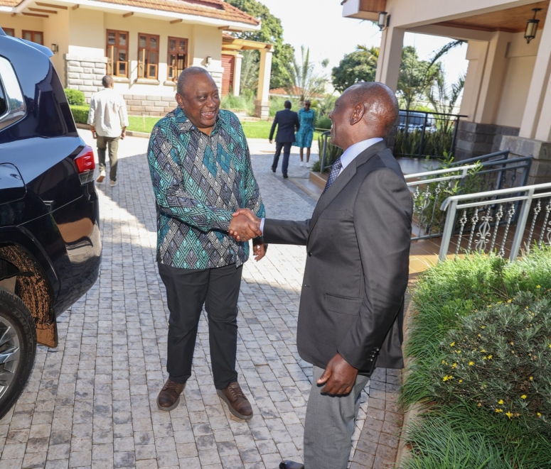 Ruto and Uhuru Secret Meeting